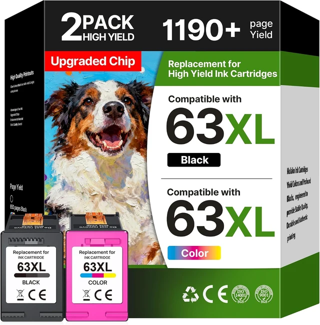 63XL packaging and included supplies