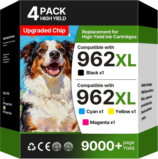962XL packaging and included supplies