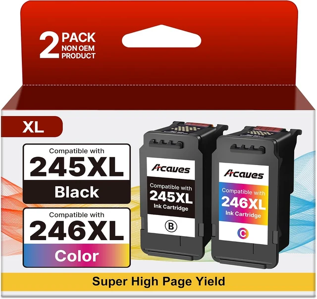 245XL / 246XL packaging and included supplies